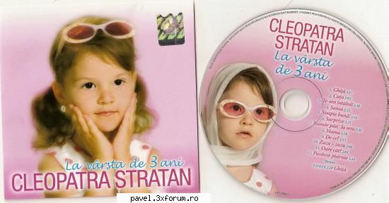 presa despre cleopatra asa arata cd-ul: