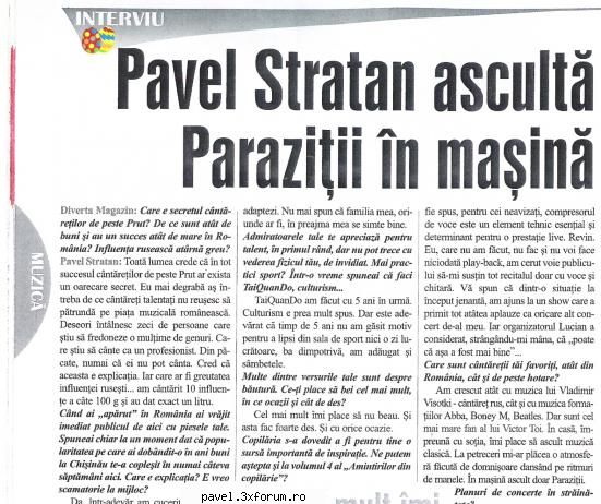 "CEL MAI MULT IMI PLACE SA NU BEAU " - SALUT, IATA ARTICOLUL PRELUAT DIN DIVERTA MAGAZIN - Articole din presa