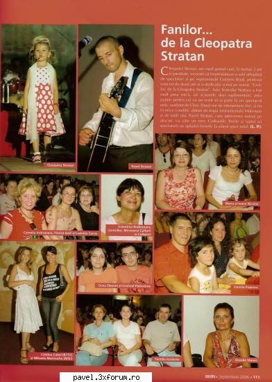 Cleo in revista MONDEN - Imagini de la concert- cred ca in celelalte - Cleopatra