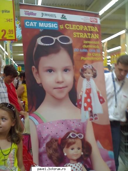 LANSARE PAPUSA 19-20 IULIE - o sa va pun poze de la lansarea papusii Cleo(Cora - Cleopatra