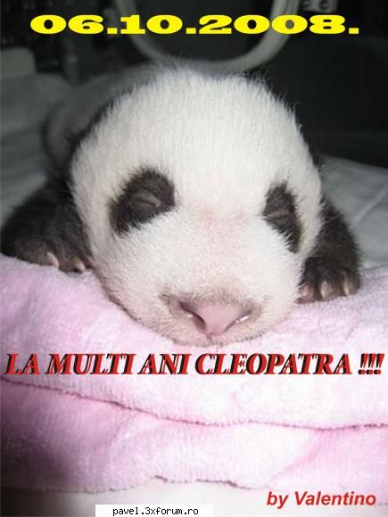LA MULTI ANI, SCUMPA NOASTRA CLEO!!!!!!! - V@lentin - Azi ii ziua ta ...                   da' io stiam de ieri