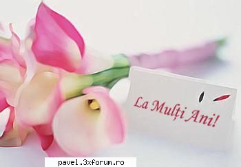 LA MULTI ANI...VICTIMELOR COLATERALE!!!!!!!!!!!! - adica membrii familiilor fanilor... Azi, dupa - Urari