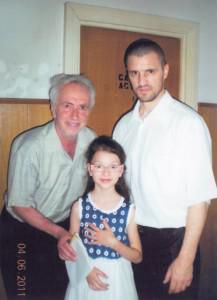 Şi �n a intrat �n scenă mult cleopatra  de tatăl ei, apreciatul cantautor pavel