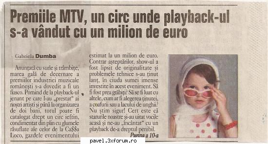 Premiile Mtv 2007 - Fan(atic) - Premiile MTV