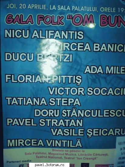 STIRI DE ULTIMA ORA - Afise de la Teatrul National (ATENTIE - Stiri