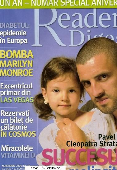 SUCCESUL E MOLIPSITOR- Reader's Digest - "- Cleopatra, tu dai spectacole si acasa? -Da, eu - Cleopatra