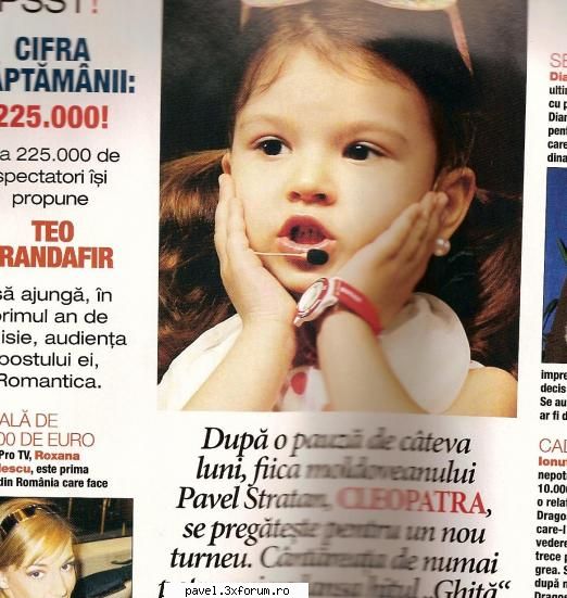 presa despre cleo 6 - Iata si o noua aparitie - revista Story, unde se - Cleopatra